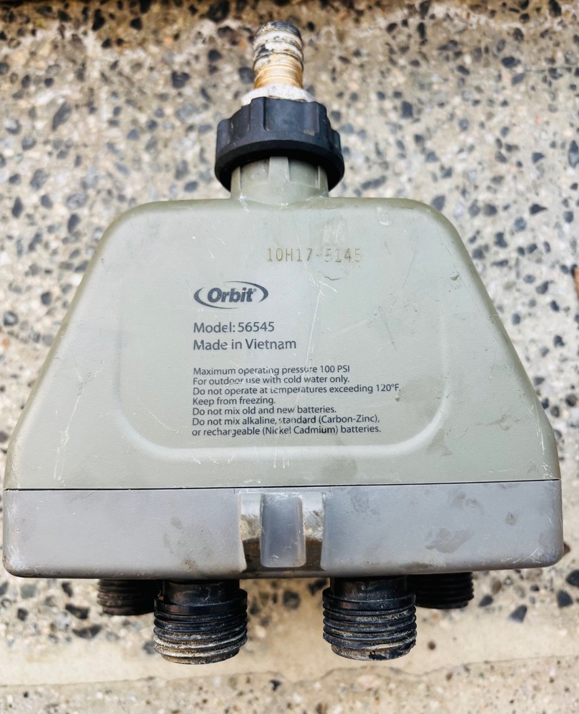 Orbit 56545 4-Outlet Programmable Hose Watering Timer Sprinkler