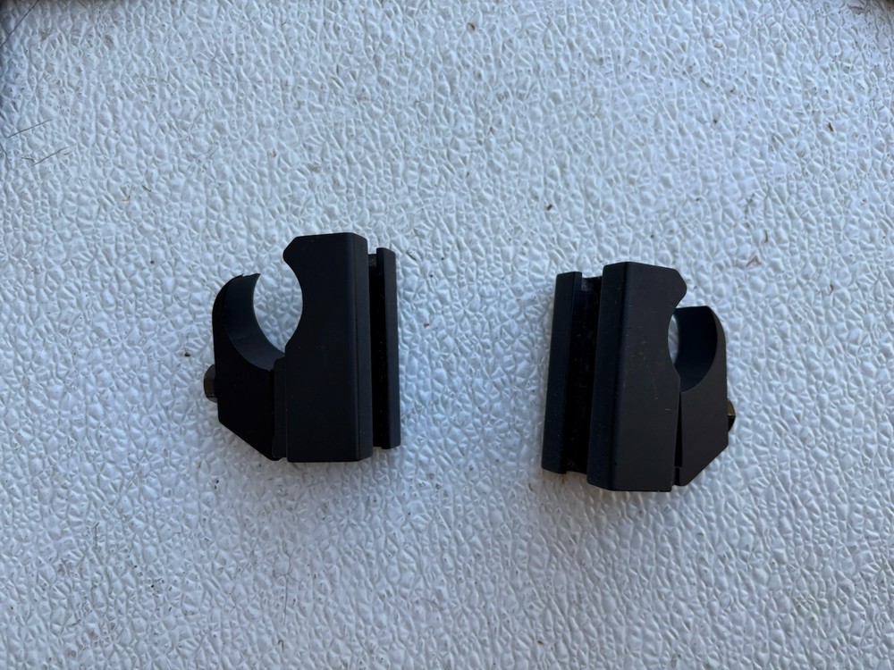 Quickie Wheelchair side guards with mounting brackets. Pair.