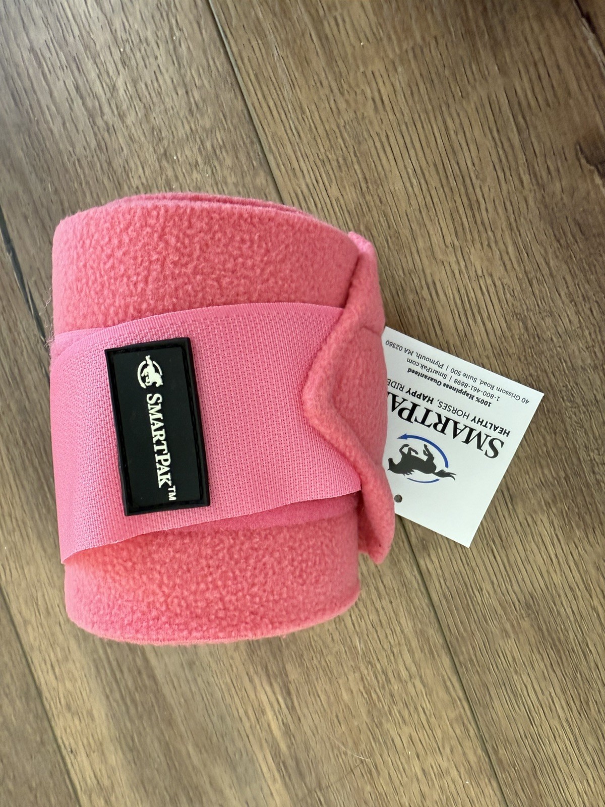 Smartpak Fleece Polo Wraps, Dark Rose- NWT