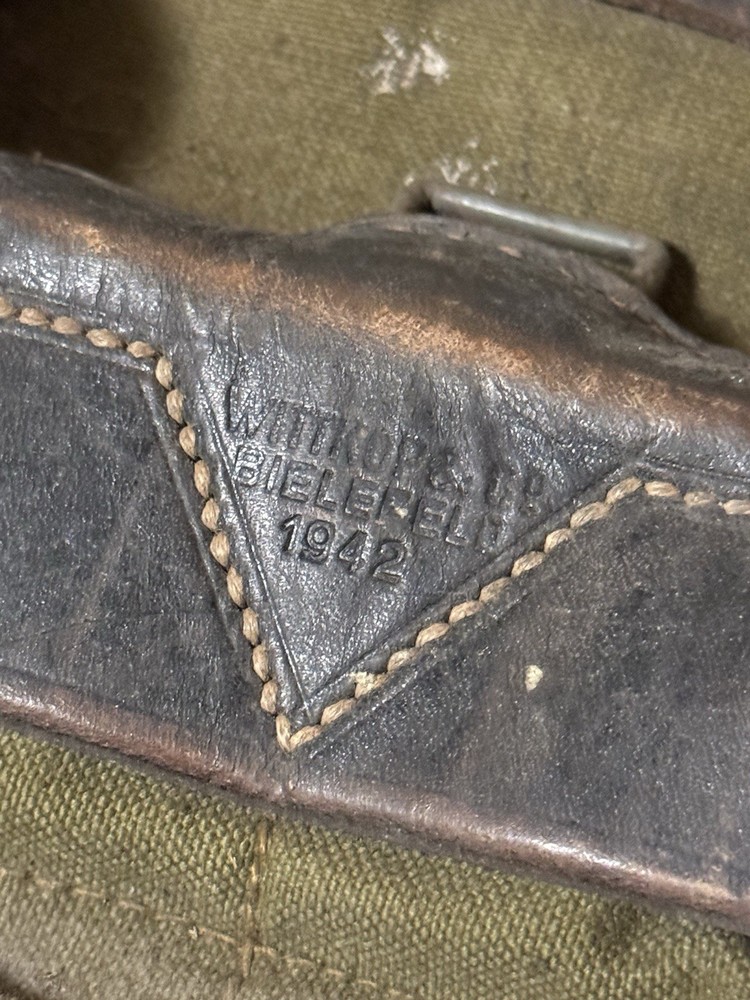 Original WWII German M39 Tornister 1942 Dated