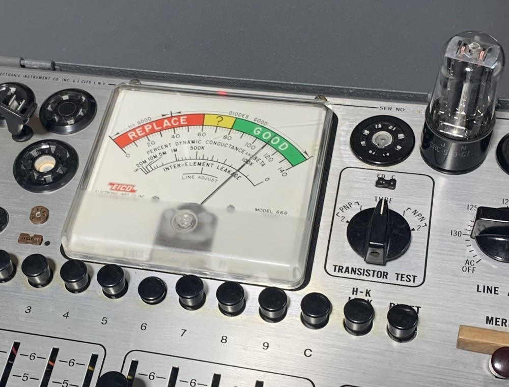 EICO 666 tube tester