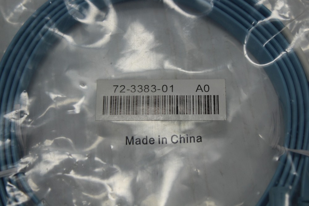 Cisco Rollover Router Console Cable 72-3383-01 Blue