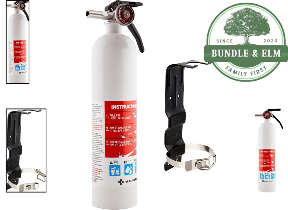 Portable Fire Extinguisher for Marine Environments with Secure Mounting Options