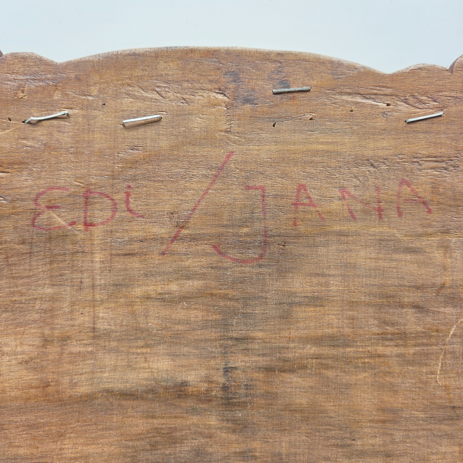 Balinese Bali Hand Carved Wood Relief Wall Art Dancers Floral 12"x11" Vintage