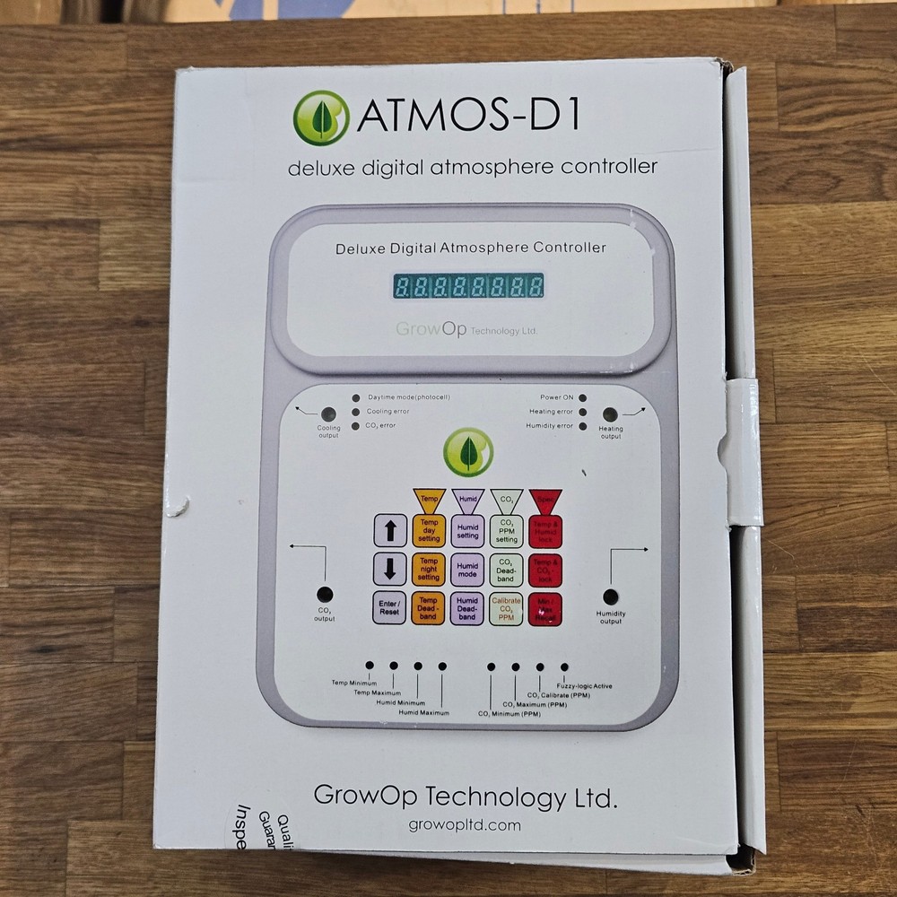 Atmos-D1 Digital Atmosphere Grow Room Controller