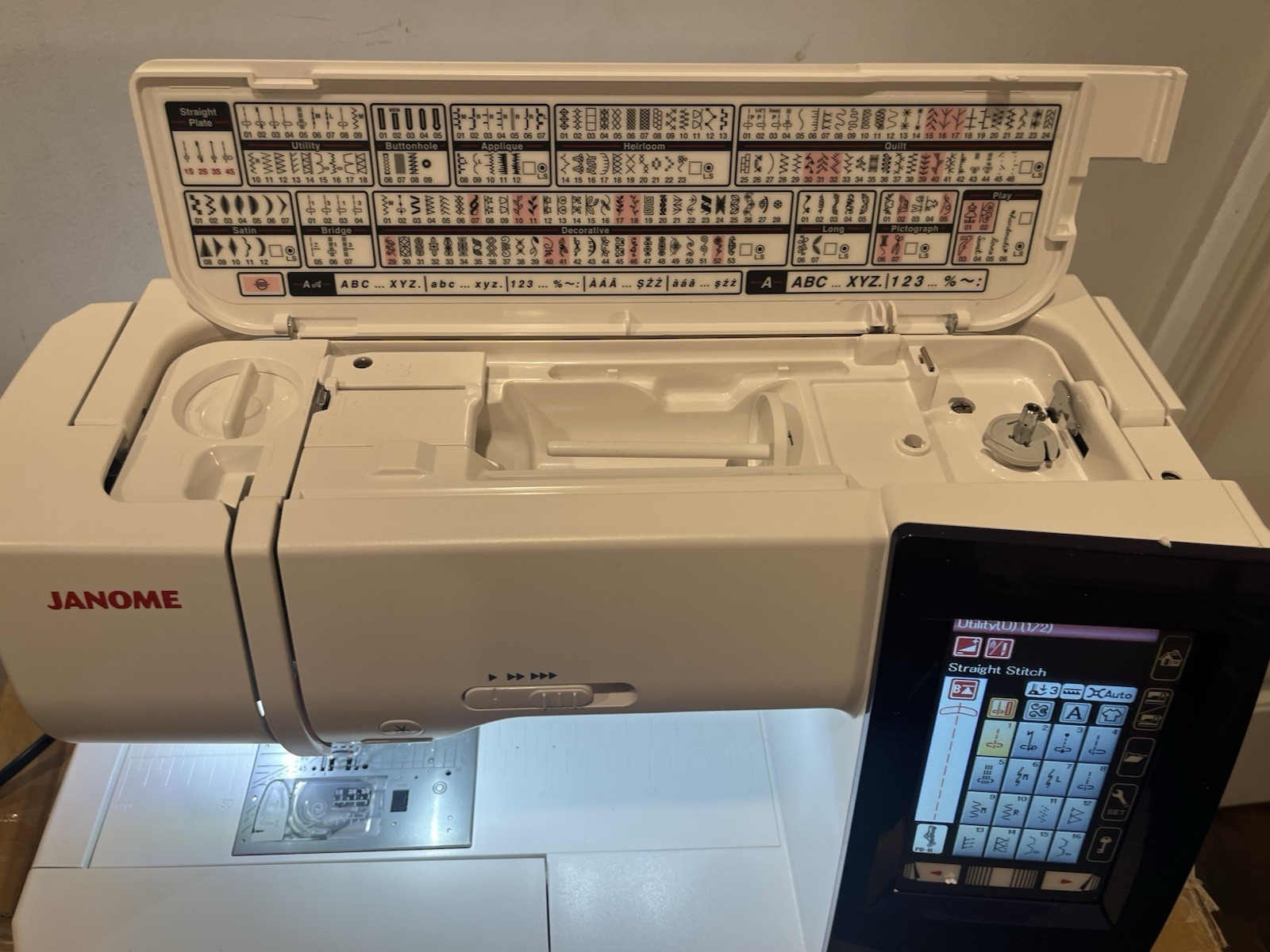 Janome MC9850 Sewing and Embroidery Machine