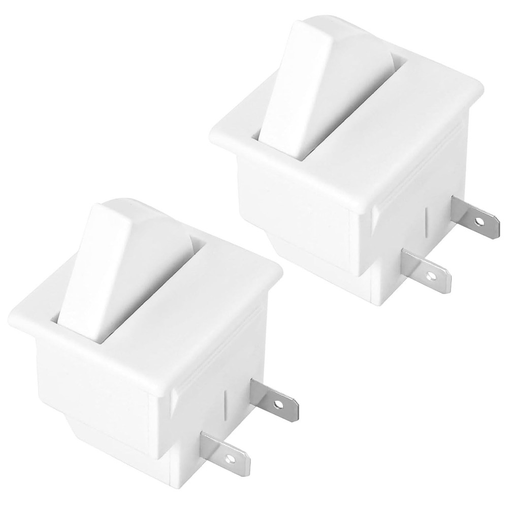 Refrigerator Door Light Switch, 2PCS Whirlpool Refrigerator Light Switch Comp...