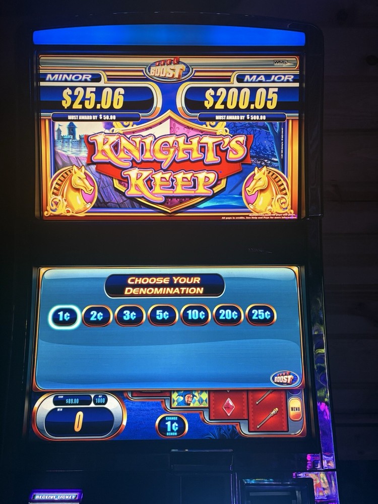 WMS BB2 WILD KNIGHTS KEEP MACHINE GAME CARD ONLY SOFTWARE REEL BOOST STYLE PLAY