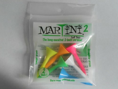 Martini Unbreakable 2 Golf Tees by Pro Active