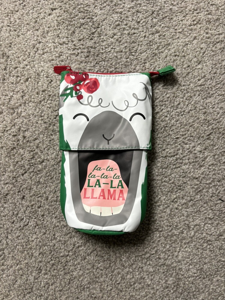 Holiday Llama small pouch bag FREE WITH BUNDLE