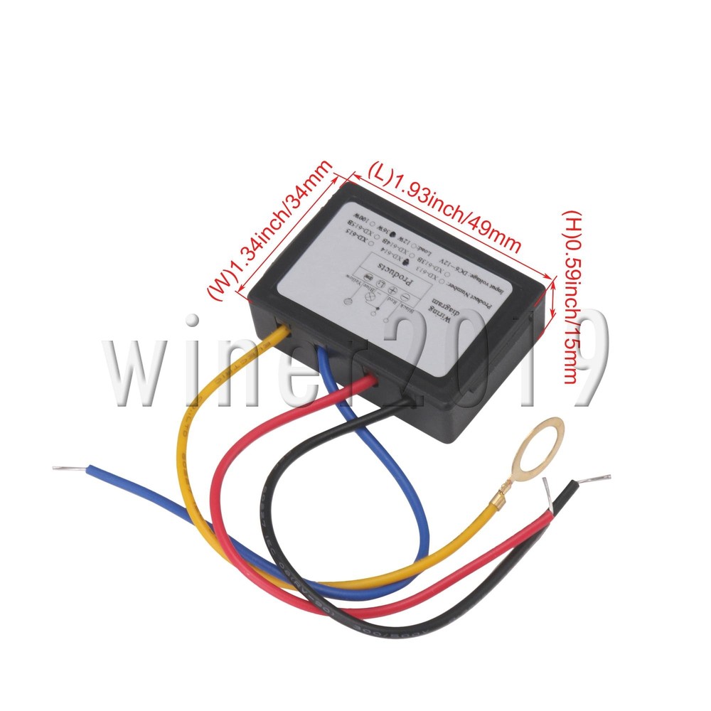 DC Touch Dimmer Switch Sensor Lamp Accesories 6-12V