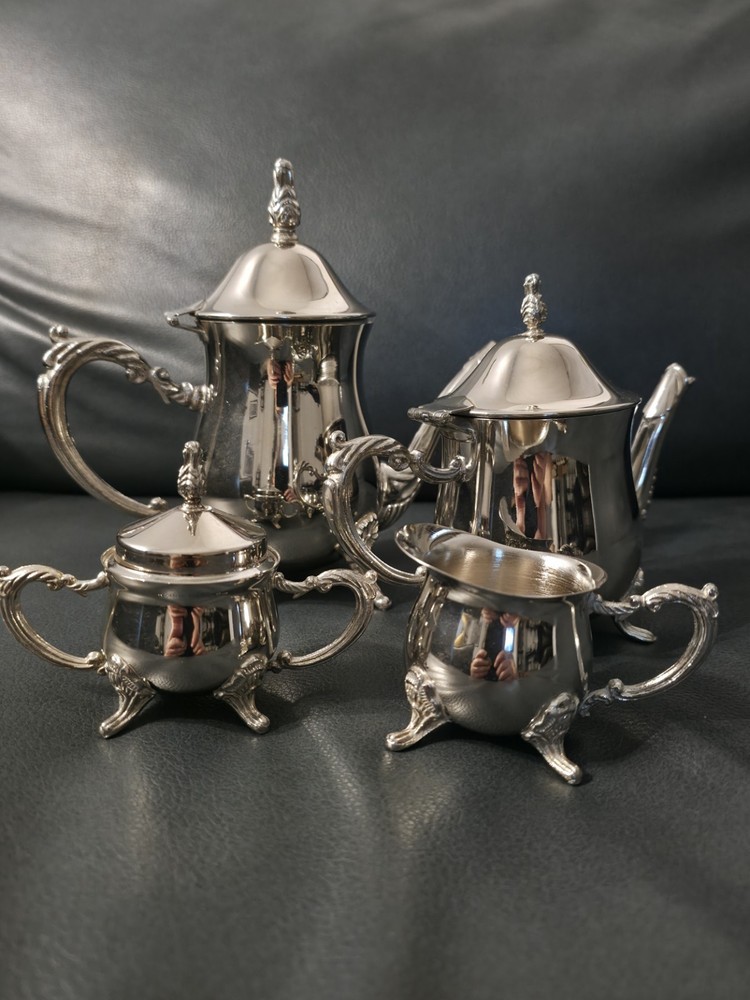 Vintage Silver Plated Tea Set