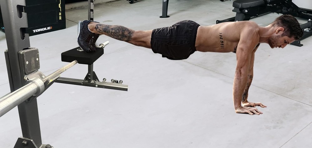 Turns Any Squat Rack into Hip Thrust Machine Hip Thrust Bench Back Pad Fits