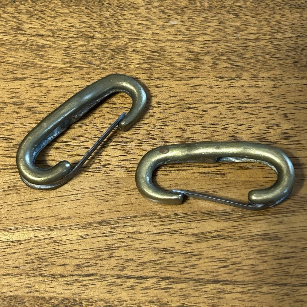 Brass Chiffney Bit Replacement Snaps Pair