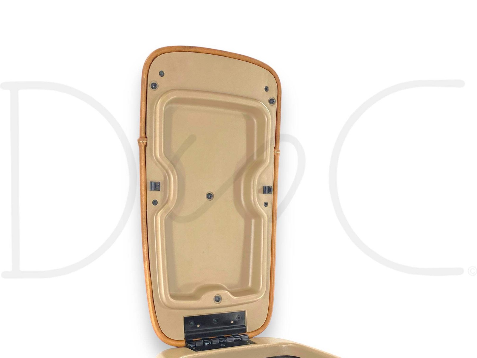 03-07 Ford F250 F350 King Ranch Super Duty Center Console Floor Storage Tan OE