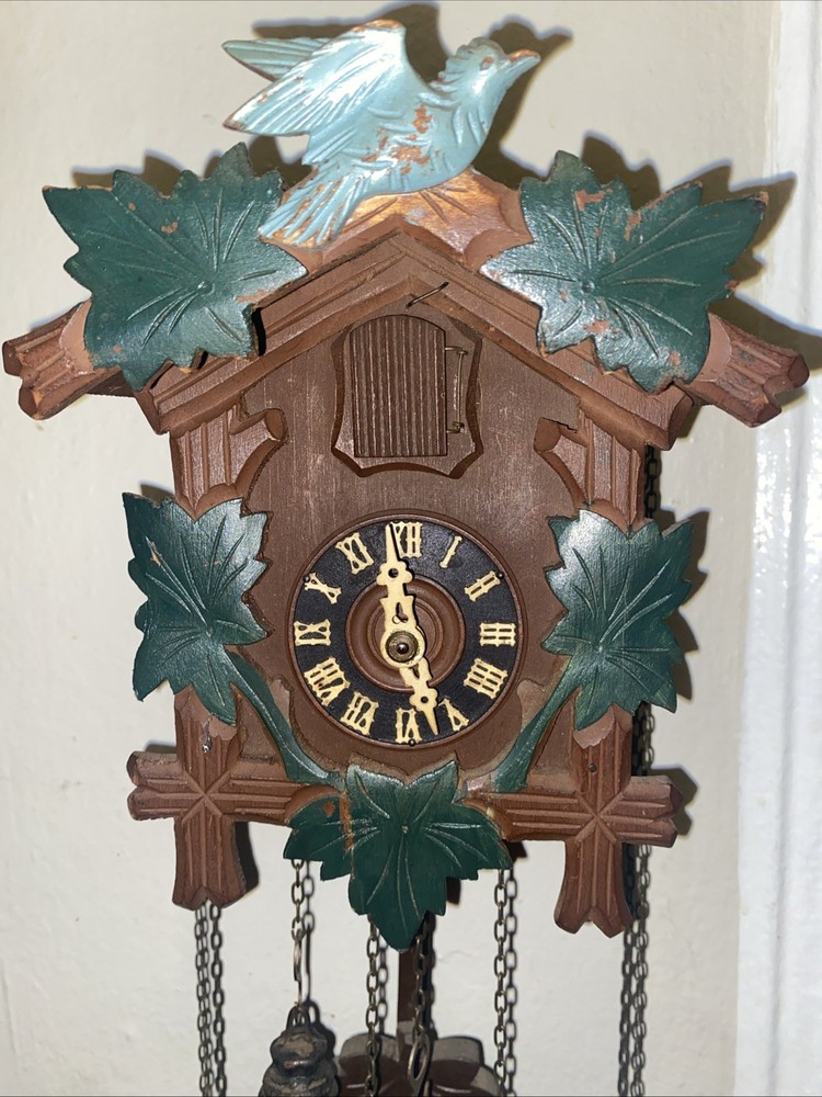 2 Smaller Size Working Coukoo Clocks ( Not Toy Size)