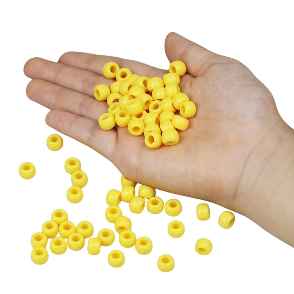 Deluxe Large yellow Bead Kit: 50 Pack