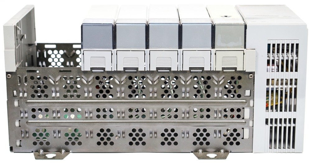 Allen Bradley SLC 500 7-Slot Rack with PSU, CPU, Input, Output Modules