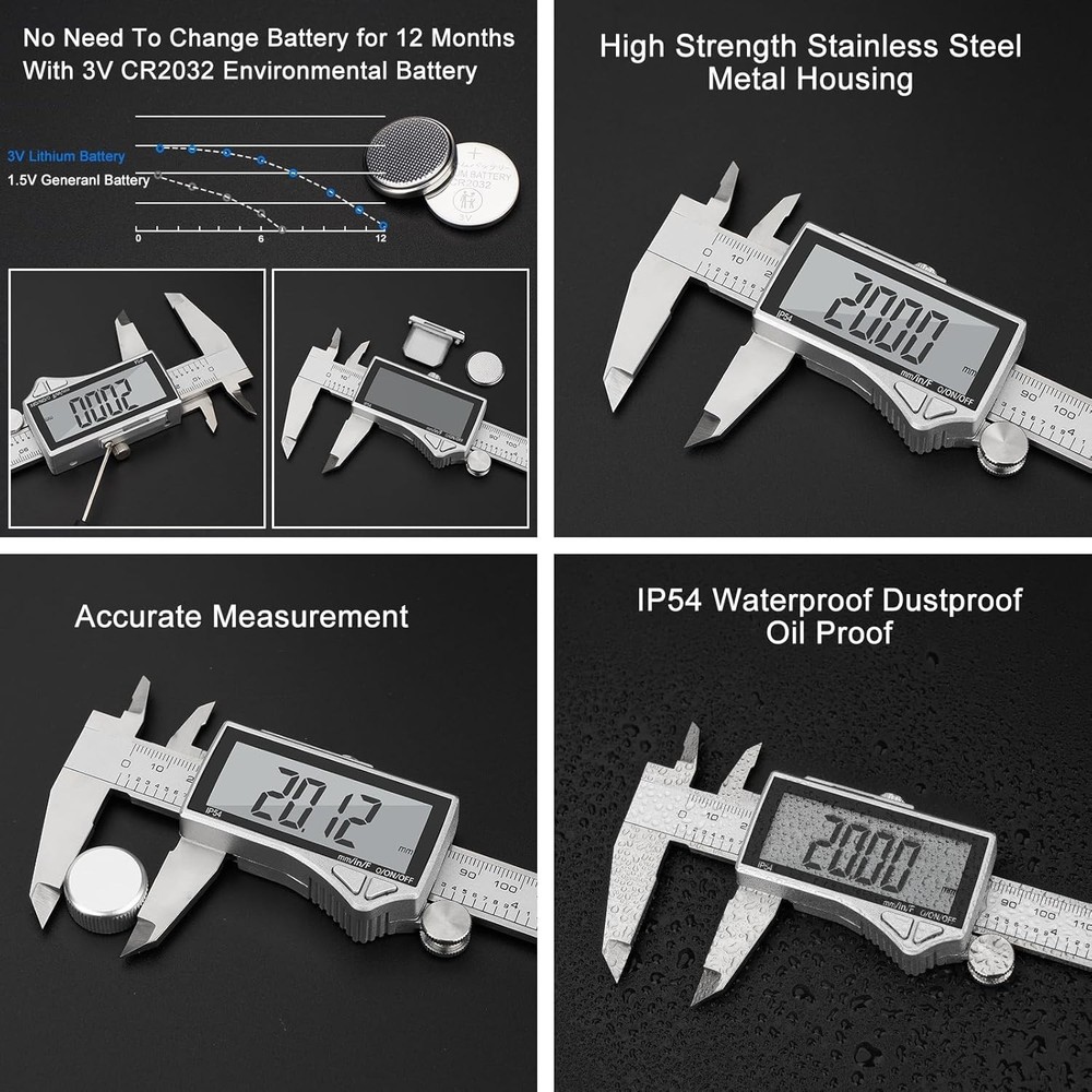 Stainless Steel Digital Caliper