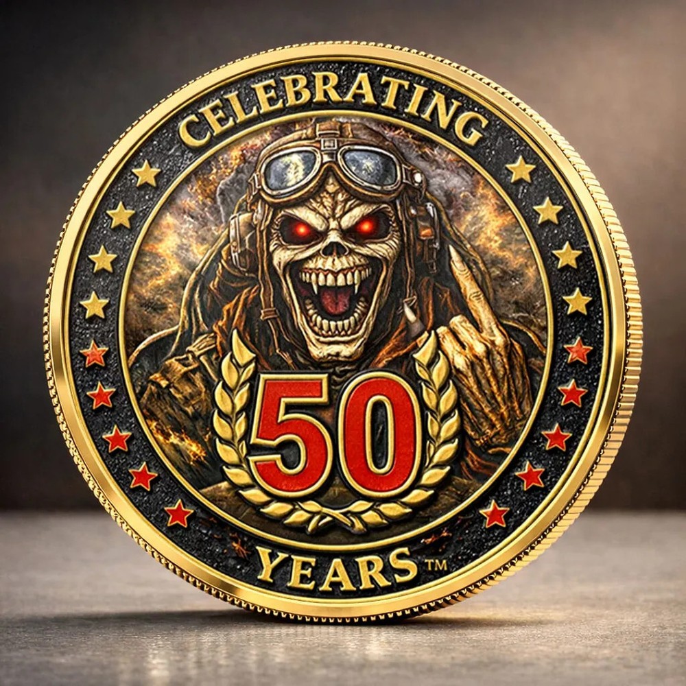 Iron Maiden Commemorative Coin