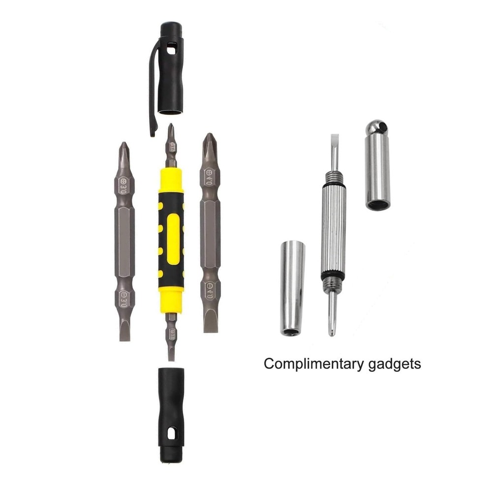 4 Pieces mini screwdriver set Portable Multi-Purpose Screwdriver tiny screwdr...
