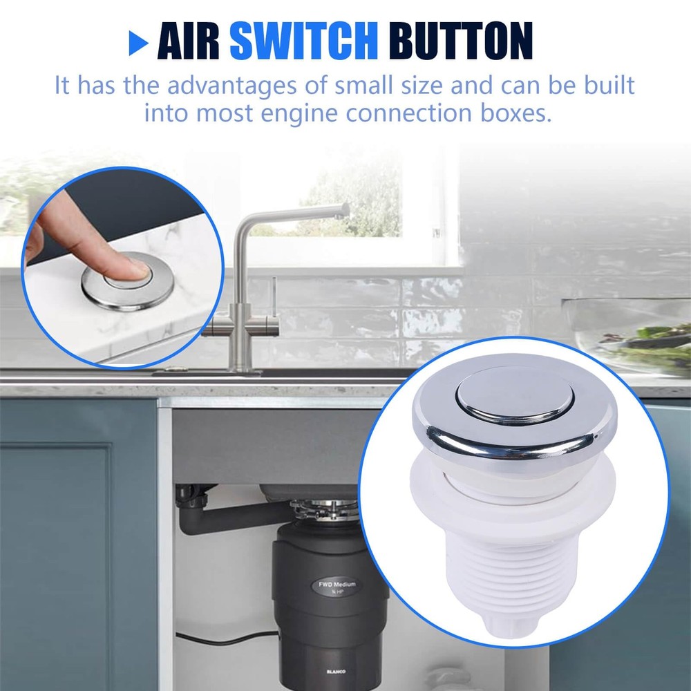16A Push Button Switch for Jetted Whirlpool Bath Tub Spa Jet Control