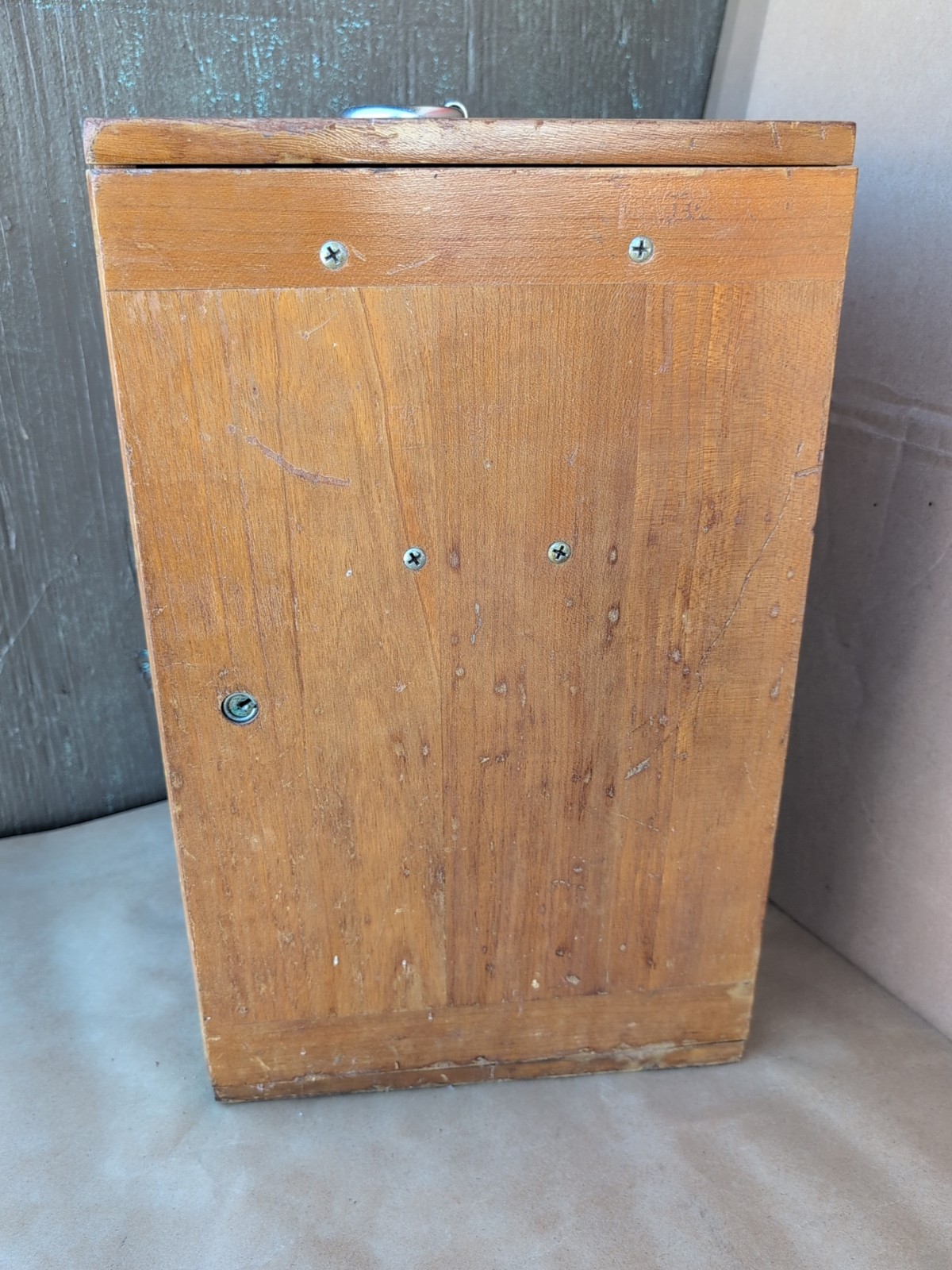 Vintage Spencer Microscope With Wooden Case No Key Buffalo USA