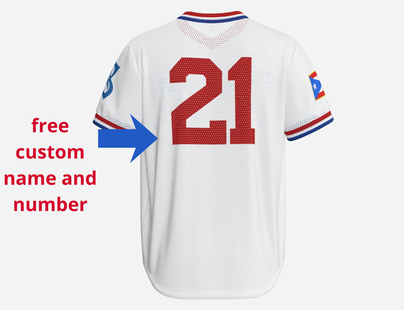 Santurce cangrejeros - 1950 1955 retro camisa baseball shirt number 21