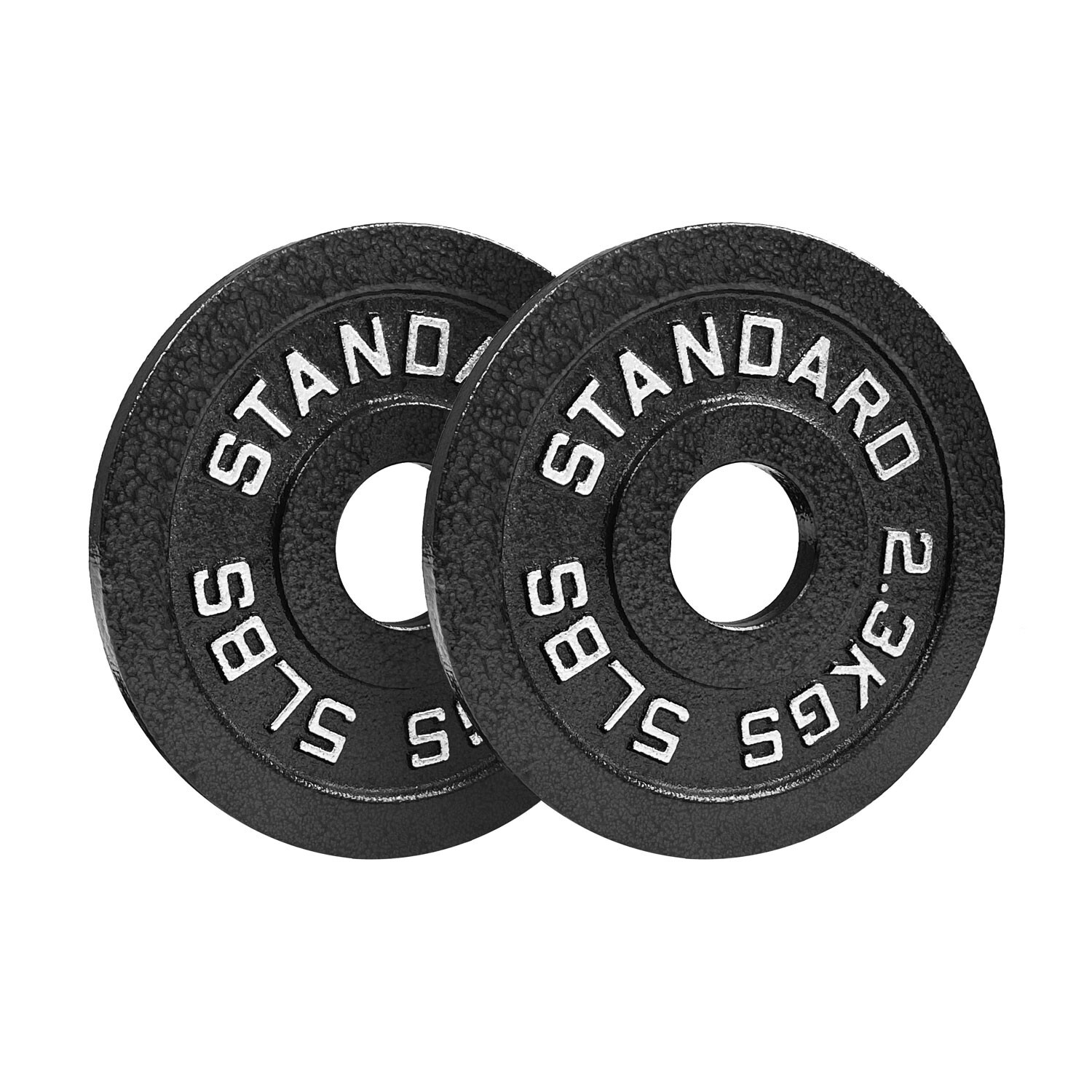 Steel Olympic 245LB Set - 2x 45lb, 35lb, 25lb, 10lb, 5lb & 2.5lb Weight Plates