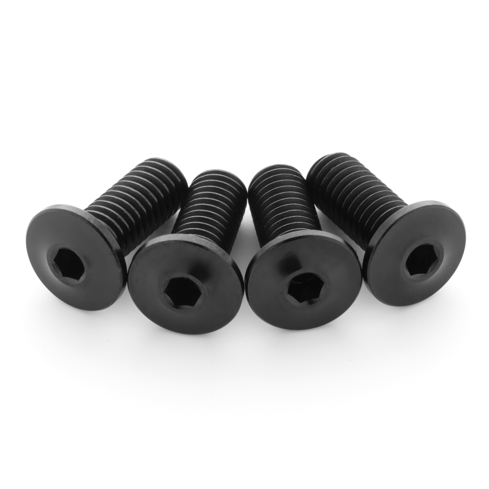 Terske Ultra-Low Profile Superlight Black Titanium Bottle Cage Bolts by Terske