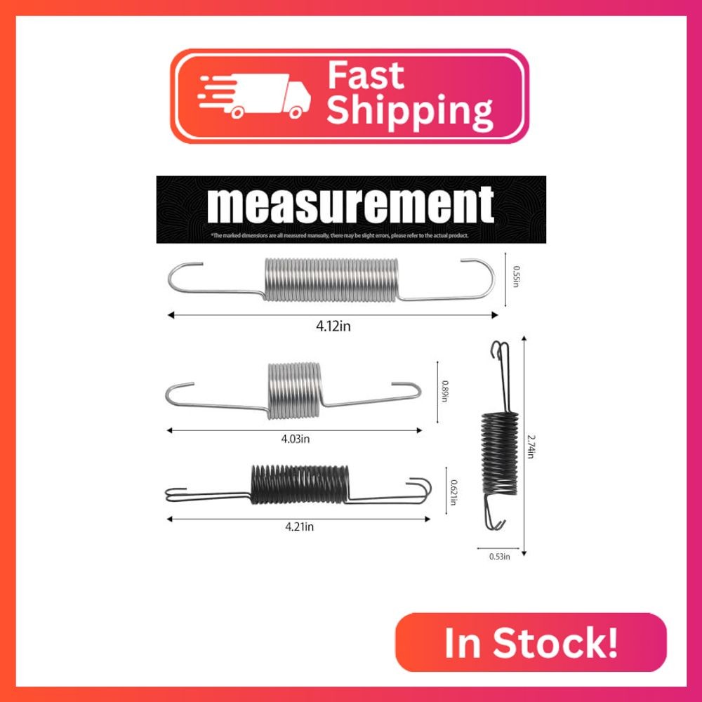 59207 Throttle Return Spring Assortment, Universal Carburetor Return Dual Spring