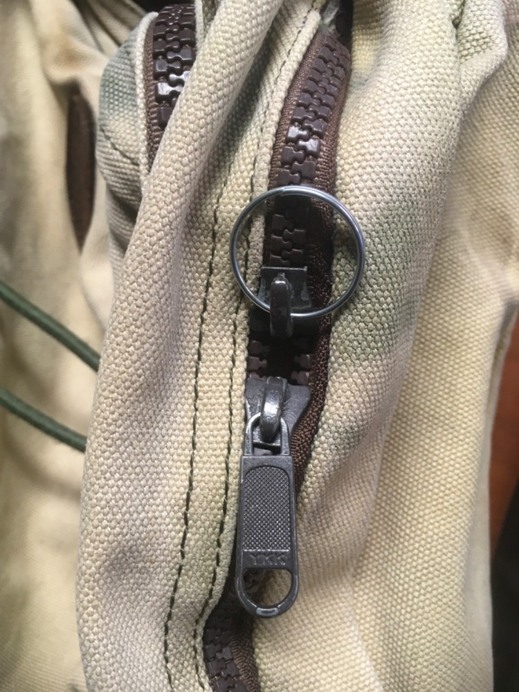 Duluth Pack Canvas Backpack Leather Straps USA Vintage