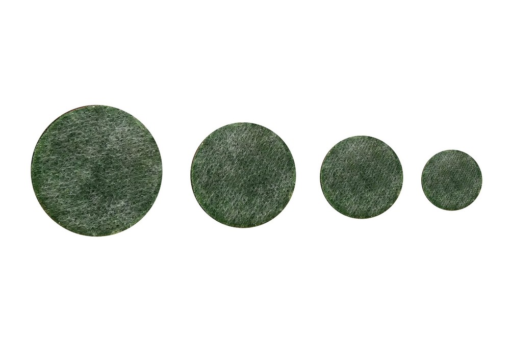 9423 Self-Adhesive Felt Surface Protection Pads, Assorted Sizes, 46-Count, Gr...