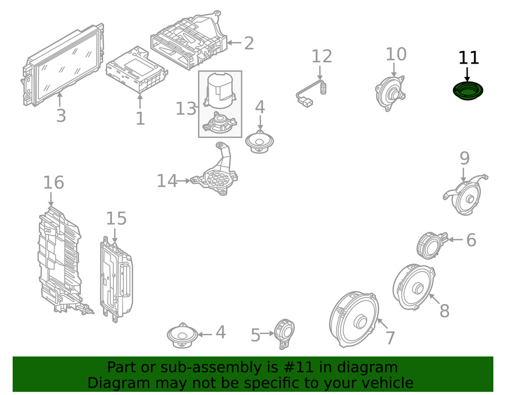 Genuine Audi Ring 8Y0-035-217