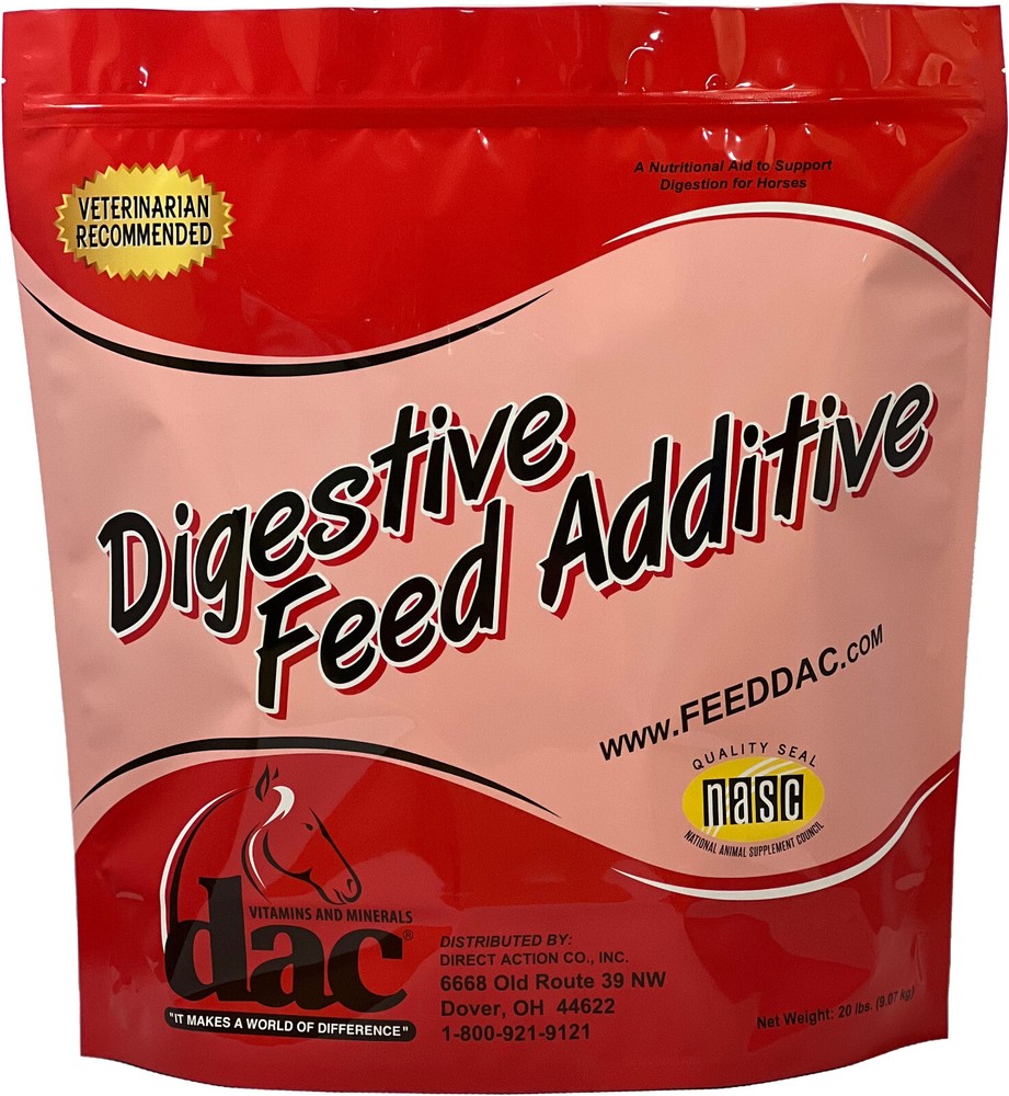 dac® Digestive Feed Additive "DDA" 40# Bag .26 per day!!