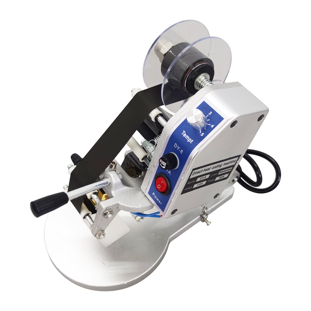 OPEN BOX Hot Stamping Machine Ribbon Coding Date Batch Character Code Printer