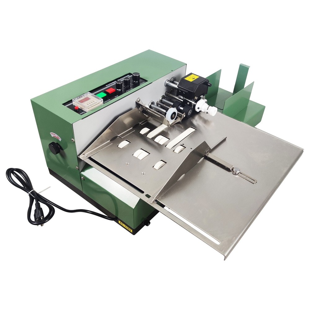 MY-380F Stainless Steel Solid Ink Coding Machine Date Ink Wheel Marking Machine