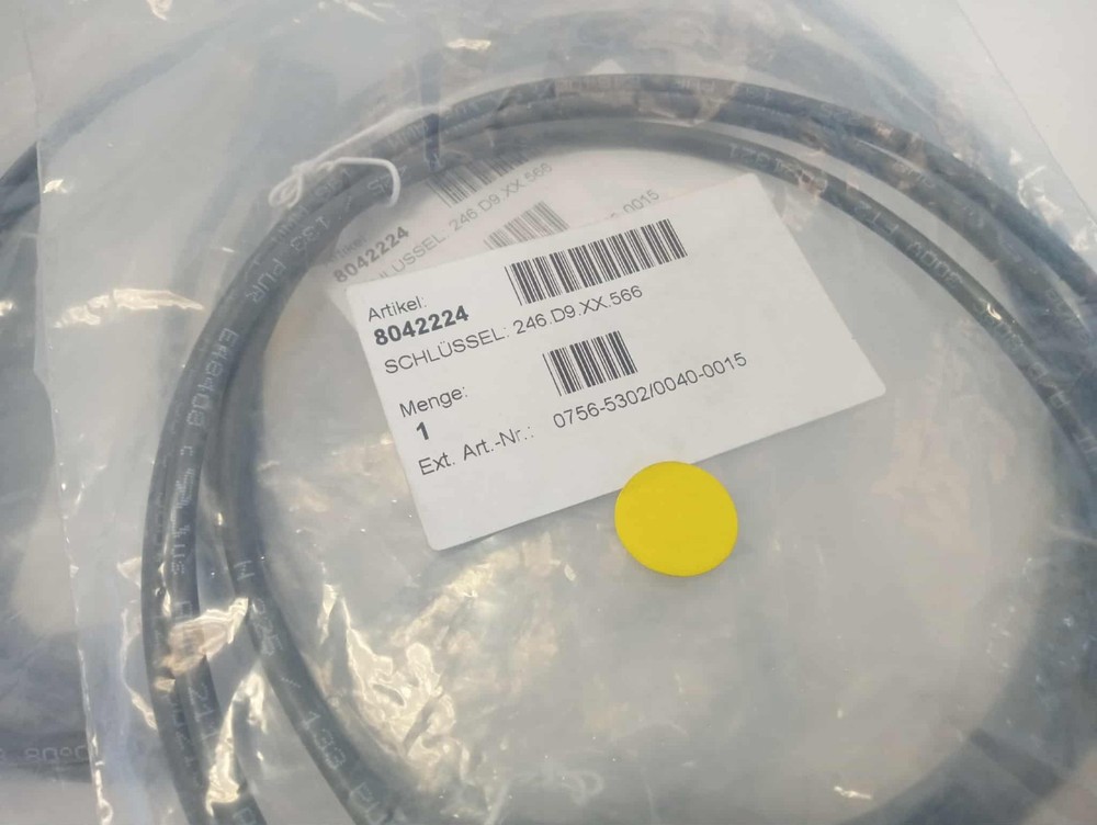 WAGO 756-5302/040-015  Sensor/Actuator cable; M12A socket; angled; 4-pole