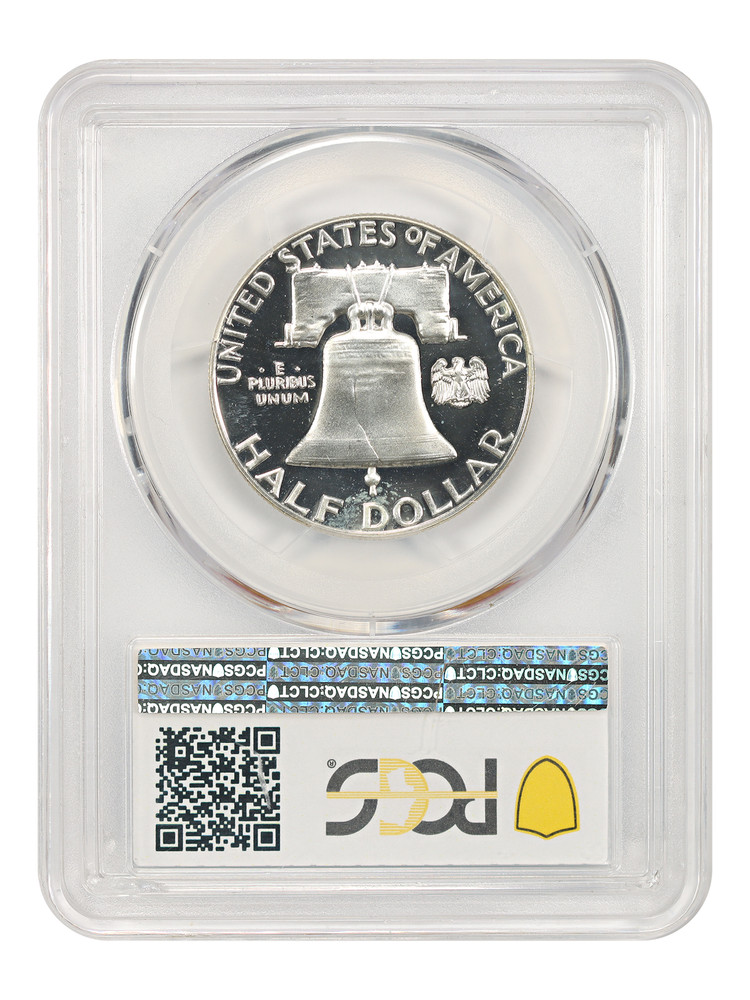 1963 50C PCGS PR67DCAM - Franklin Half Dollar