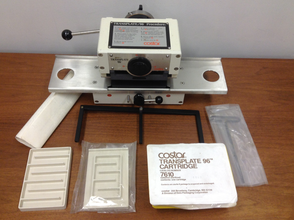 COSTAR - Transplate/96 Procedure - Unit System