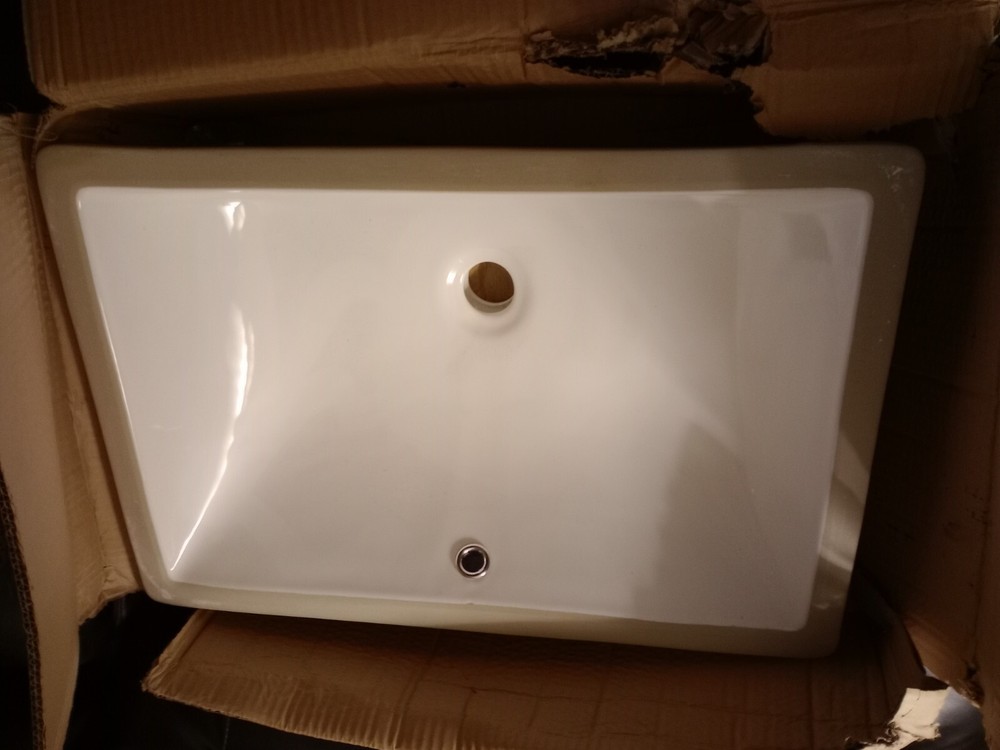 CASK Industries 22" ceramic undermount basin/sink, BRAND NEW!!!
