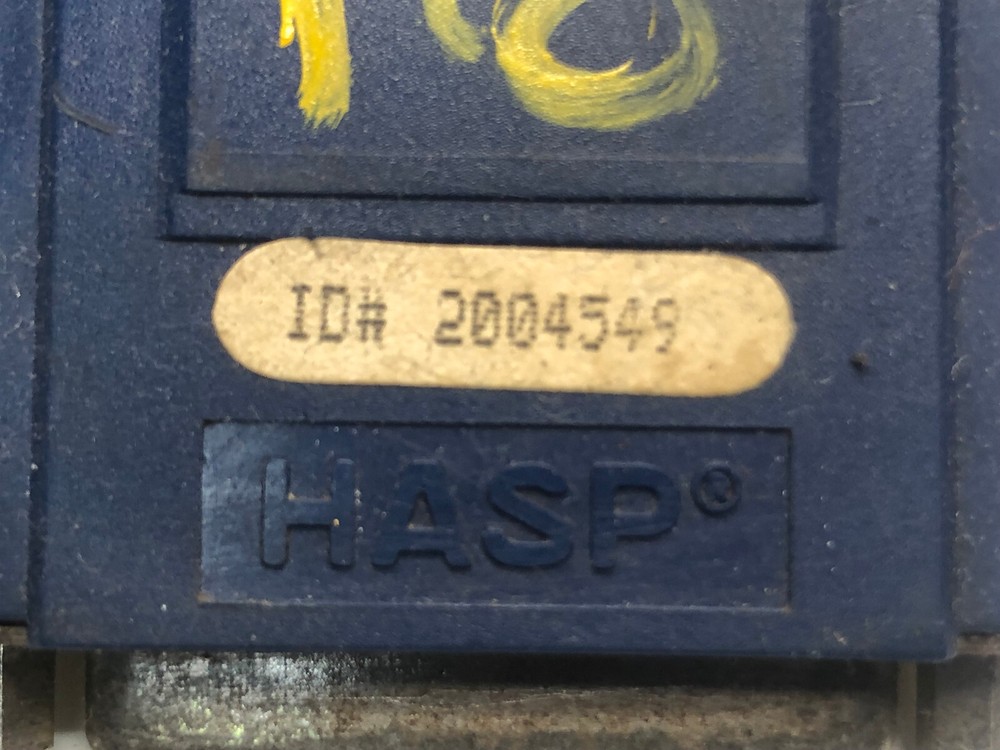 Hunter Alignment Engineering Hasp PC Adapter 20-1475-1 2004549 P36