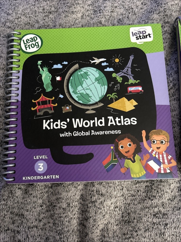LeapFrog-LeapStart-(2) Level 3 kindergarten- Books Work w/ All Leapstart Systems