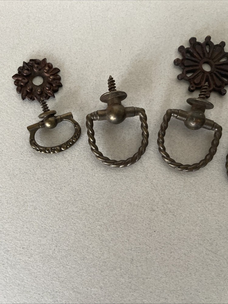 Vintage Drawer Pull 10 pieces Variety