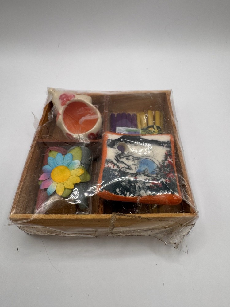 Miniature Elephant Incense And Sticks