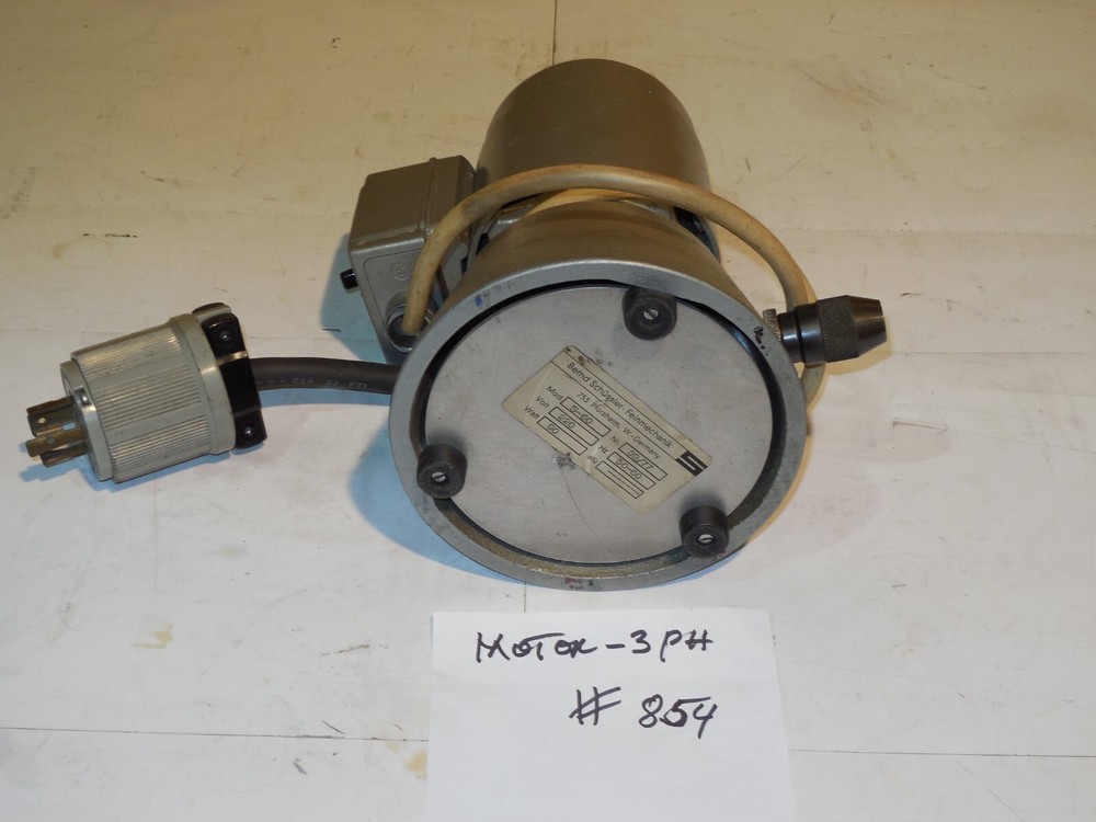 Motor 3 Phaze With Drill Chuck On The Front