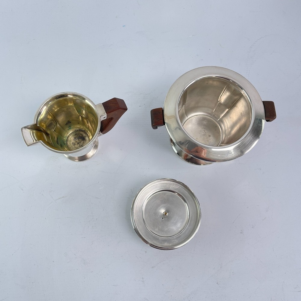Art Deco Coffee Set Silver Plated Tea Service 1930s