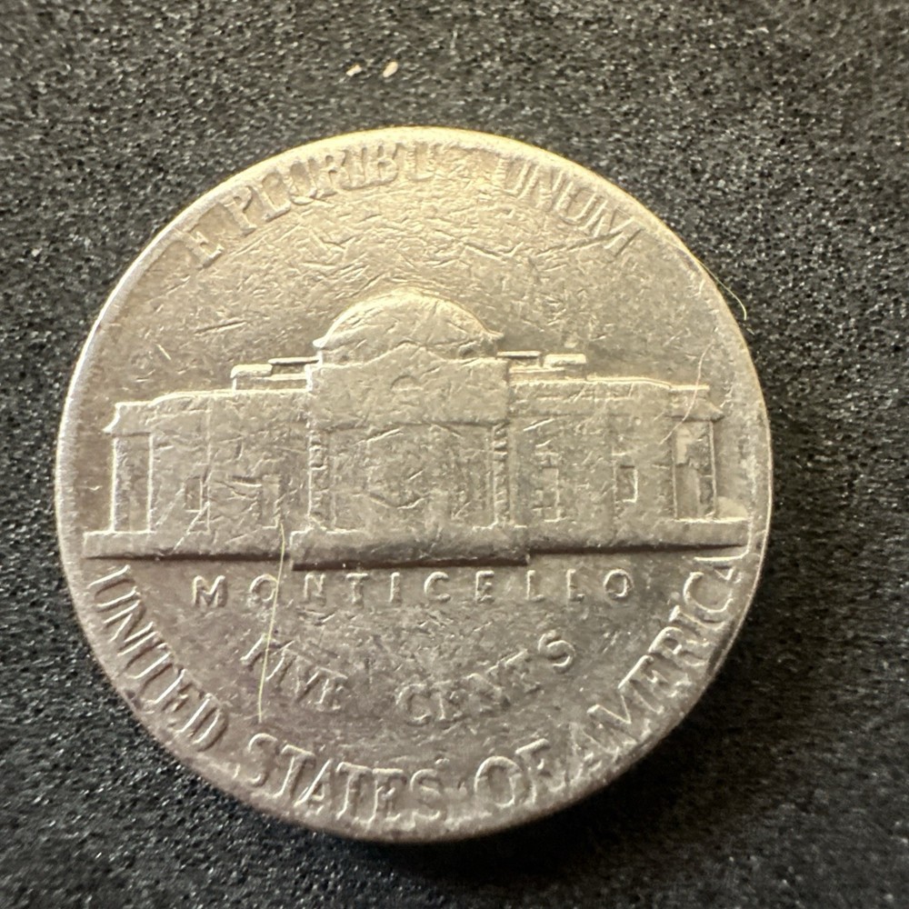 Rare Multiple Errors 1975 Jefferson Nickel D Mint Pre Owned