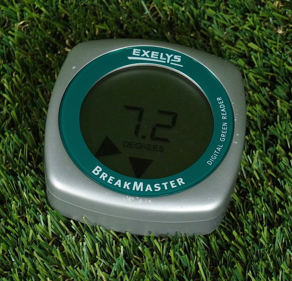 Breakmaster Exelys Digital Putting Green Reader Level Indicator & Carry Case