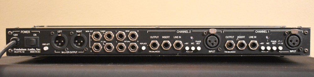 Pendulum SPS-1 preamp for acoustic instruments